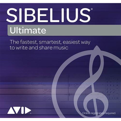 Avid Sibelius | Ultimate Standalone 1-Year Subscription Multi-Seat Site License Expansion Seat